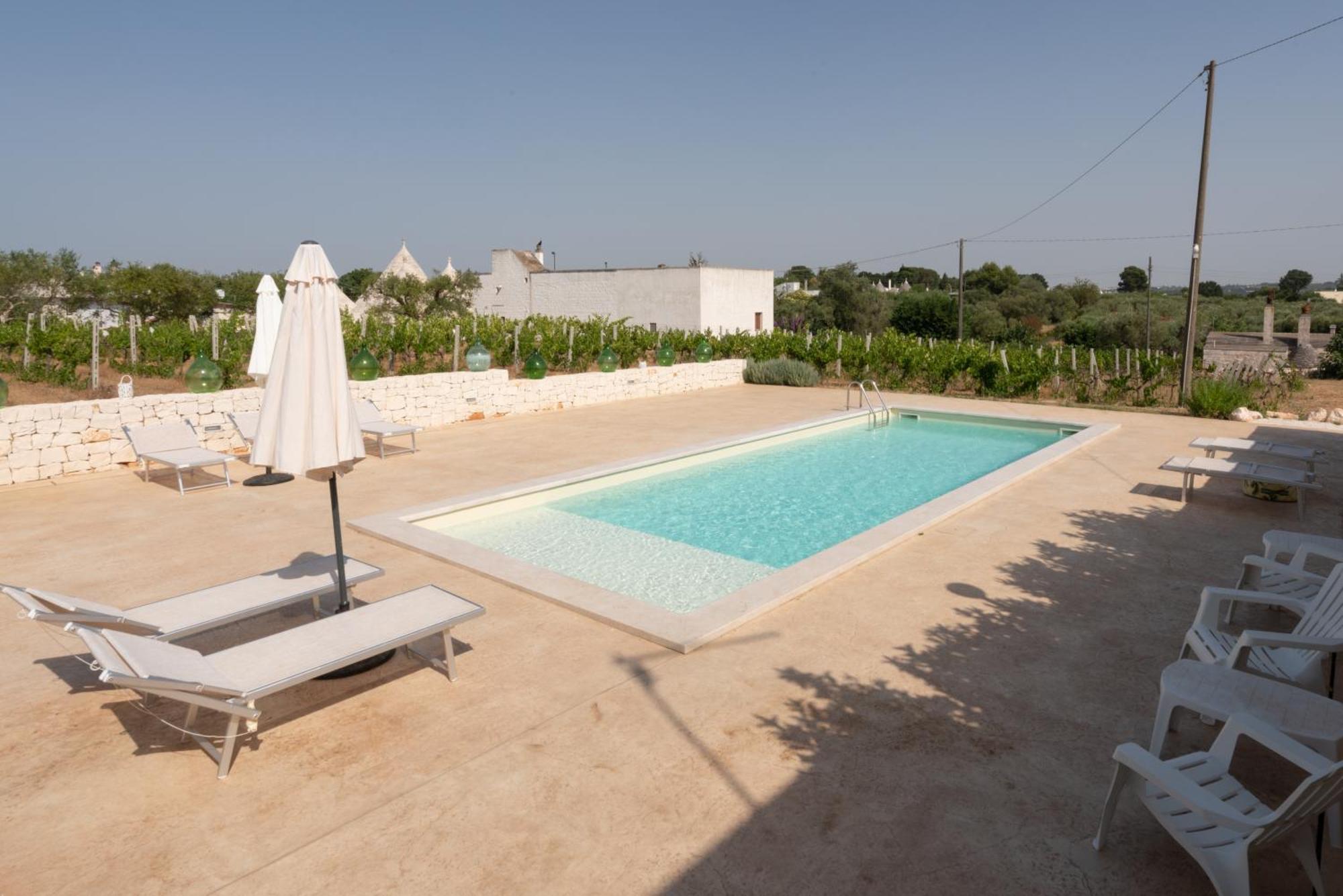 Il Vigneto Sole&Luna Con Piscina Privata Martina Franca Bagian luar foto